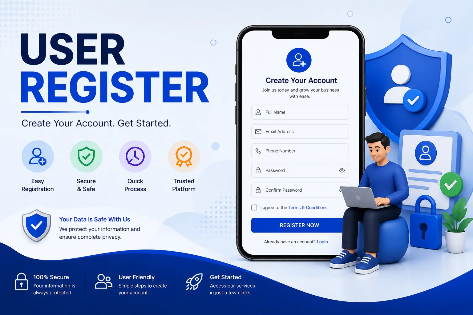Independent Online Hub Secure Registration Portal